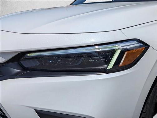 Platinum White Pearl 2023 Honda Civic Sport