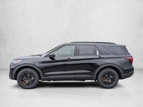 Agate Black Metallic 2026 Ford Explorer Tremor
