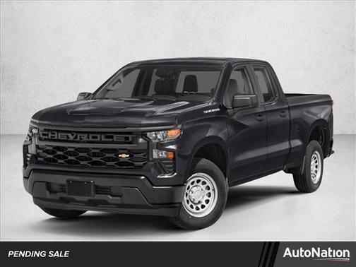 Summit White 2023 Chevrolet Silverado 1500 WT