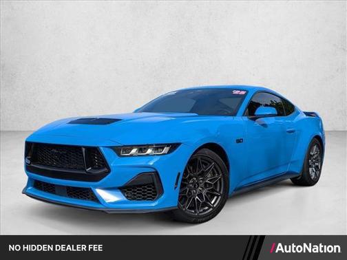 Grabber Blue Metallic 2024 Ford Mustang GT Premium