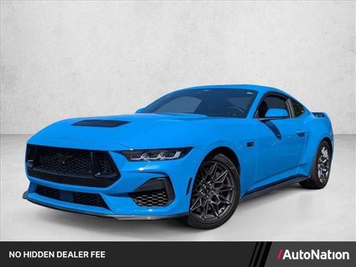 Grabber Blue Metallic 2024 Ford Mustang GT Premium