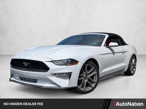 Oxford White 2018 Ford Mustang EcoBoost Premium