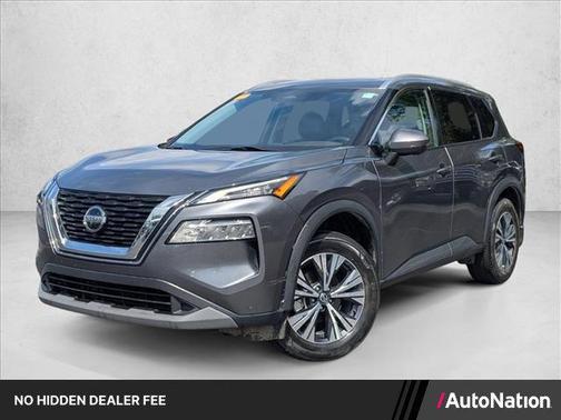 Gun Metallic 2021 Nissan Rogue SV