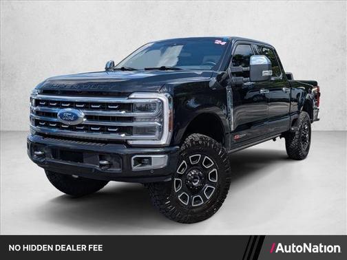 Agate Black Metallic 2024 Ford F-250 Platinum