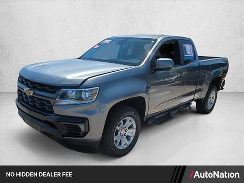 Satin Steel Metallic 2021 Chevrolet Colorado LT