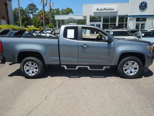 Satin Steel Metallic 2021 Chevrolet Colorado LT