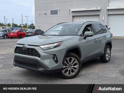 Lunar Rock 2023 Toyota RAV4 XLE Premium