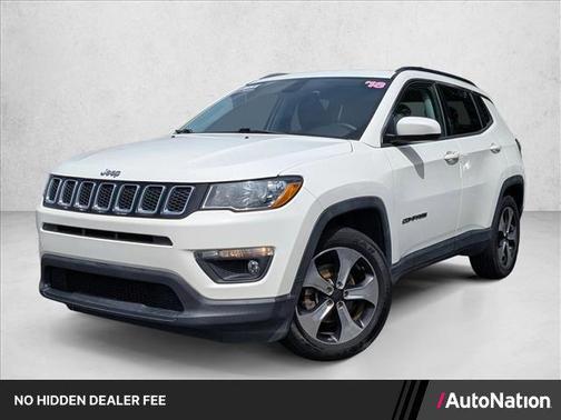 White Clearcoat 2018 Jeep Compass Latitude