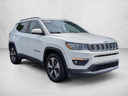 White Clearcoat 2018 Jeep Compass Latitude