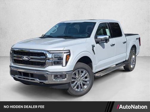 Space White Metallic 2025 Ford F-150 Lariat