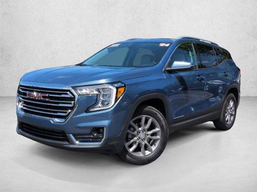 Downpour Metallic 2024 GMC Terrain SLT