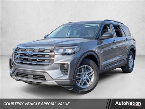 Carbonized Gray Metallic 2026 Ford Explorer Active w/200A Pkg