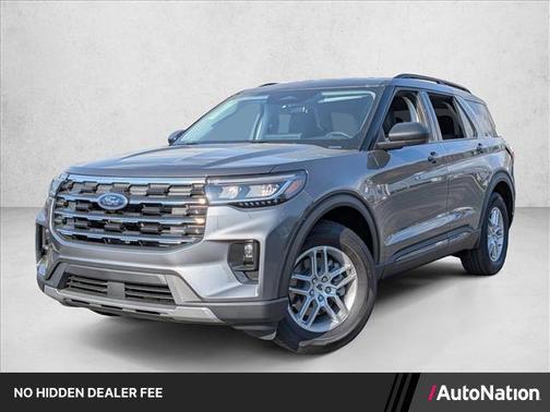 Carbonized Gray Metallic 2026 Ford Explorer Active w/200A Pkg