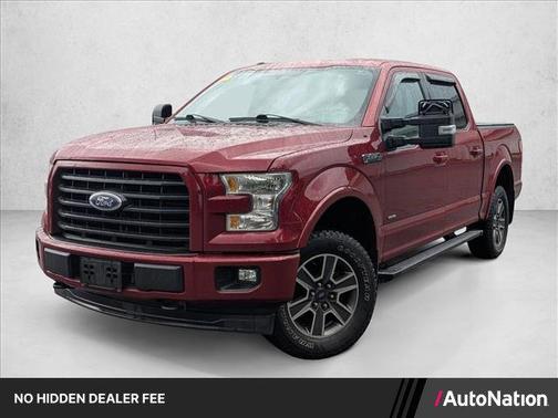Ruby Red Metallic Tinted Clearcoat 2017 Ford F-150 XLT