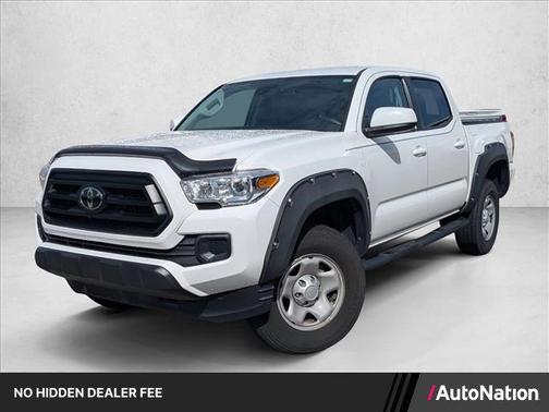 White 2022 Toyota Tacoma SR