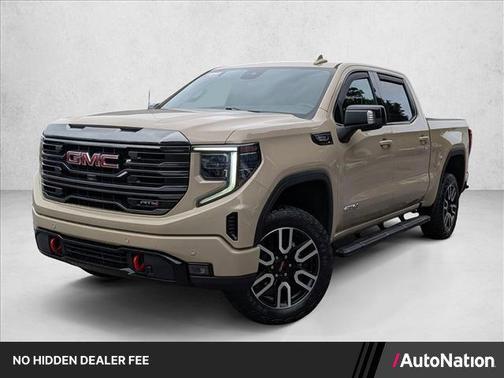 Desert Sand Metallic 2023 GMC Sierra 1500 AT4