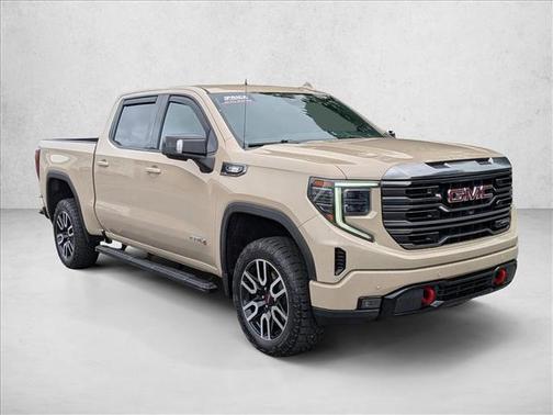 Desert Sand Metallic 2023 GMC Sierra 1500 AT4