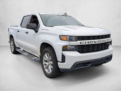 Summit White 2021 Chevrolet Silverado 1500 Custom
