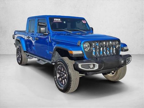 Hydro Blue Pearlcoat 2022 Jeep Gladiator Overland
