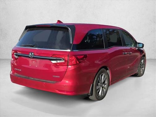 Radiant Red Metall 2023 Honda Odyssey Touring