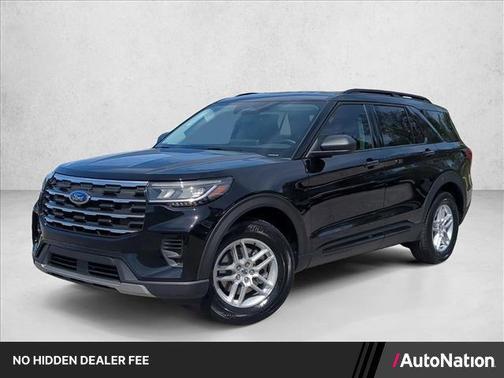 Agate Black Metallic 2026 Ford Explorer Active w/200A Pkg