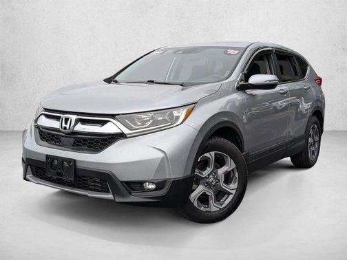 Silver 2018 Honda CR-V EX