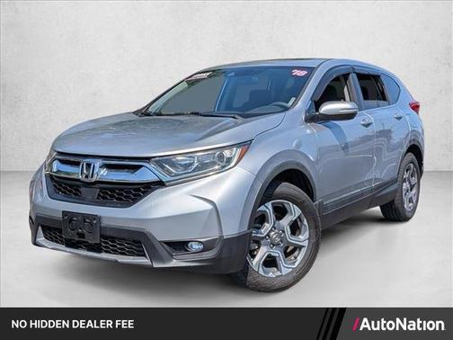 Silver 2018 Honda CR-V EX