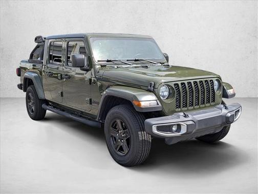 Sarge Green Clearcoat 2021 Jeep Gladiator Sport S