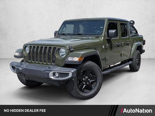 Sarge Green Clearcoat 2021 Jeep Gladiator Sport S