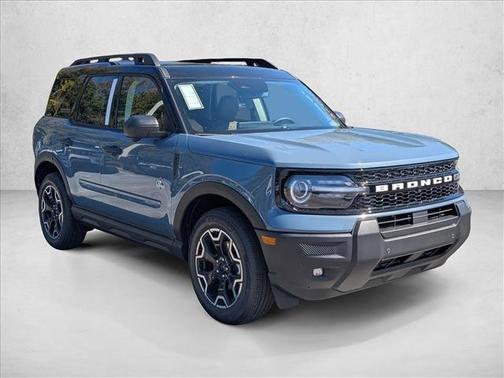 Azure Gray Metallic Tri-Coat 2026 Ford Bronco Sport Outer Banks