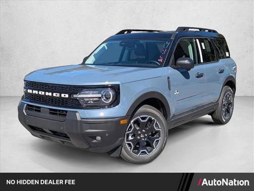 Azure Gray Metallic Tri-Coat 2026 Ford Bronco Sport Outer Banks