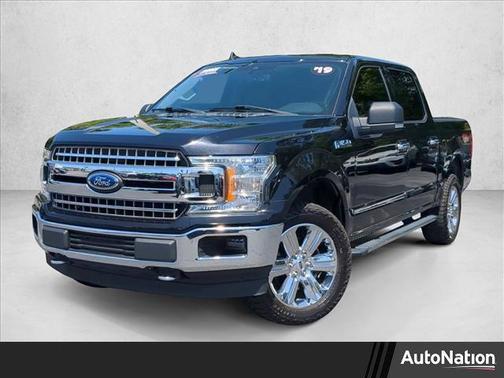 Agate Black Metallic 2019 Ford F-150 XLT