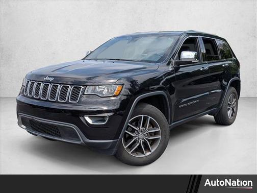 Diamond Black Crystal Pearlcoat 2018 Jeep Grand Cherokee Limited