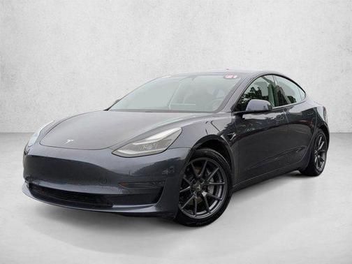 Midnight Silver Metallic 2021 Tesla Model 3 Standard Range Plus