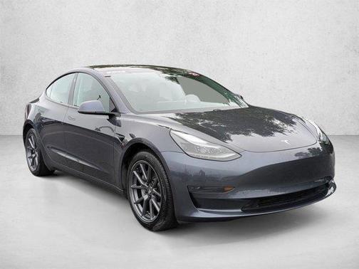 Midnight Silver Metallic 2021 Tesla Model 3 Standard Range Plus