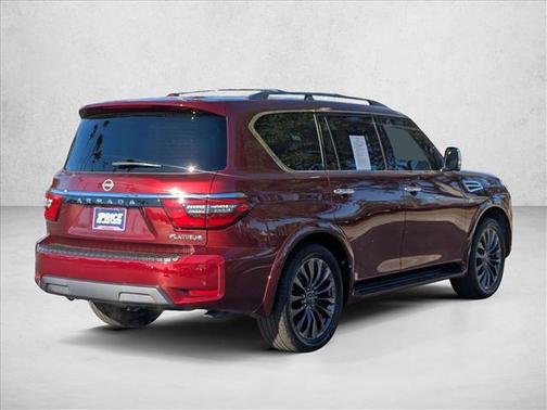 Coulis Red Pearl 2022 Nissan Armada Platinum 2WD