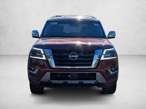 Coulis Red Pearl 2022 Nissan Armada Platinum 2WD