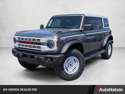 Carbonized Gray Metallic 2026 Ford Bronco Heritage Edition