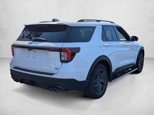 Star White Metallic Tri-Coat 2025 Ford Explorer ST