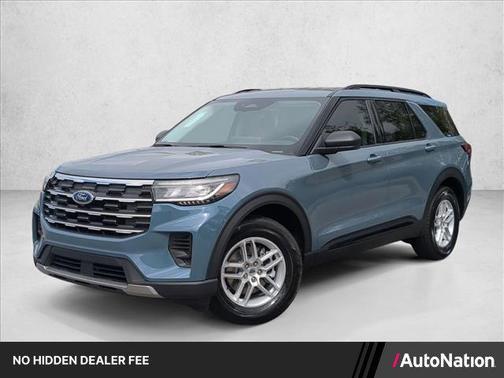 Vapor Blue Metallic 2026 Ford Explorer Active w/200A Pkg