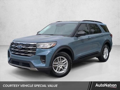 Vapor Blue Metallic 2026 Ford Explorer Active w/200A Pkg
