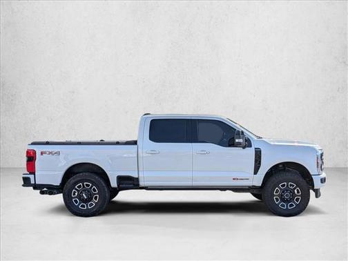 Star White Metallic Tri-Coat 2025 Ford F-250 Platinum
