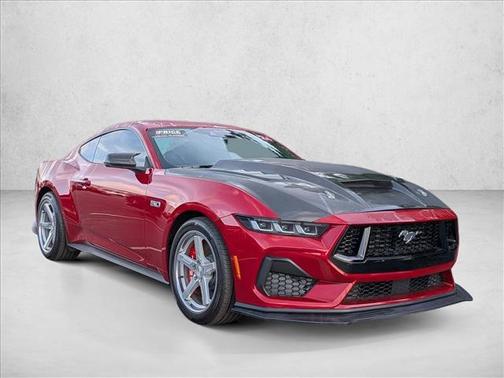 Rapid Red Metallic Tinted Clearcoat 2024 Ford Mustang GT Premium