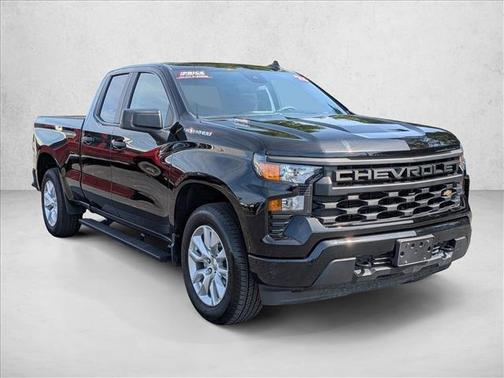Black 2025 Chevrolet Silverado 1500 Custom