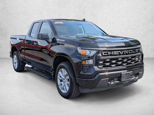 Black 2025 Chevrolet Silverado 1500 Custom