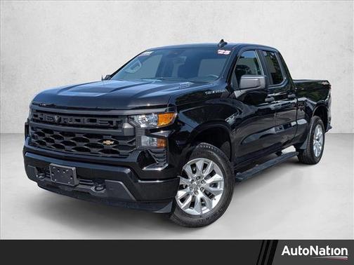 Black 2025 Chevrolet Silverado 1500 Custom