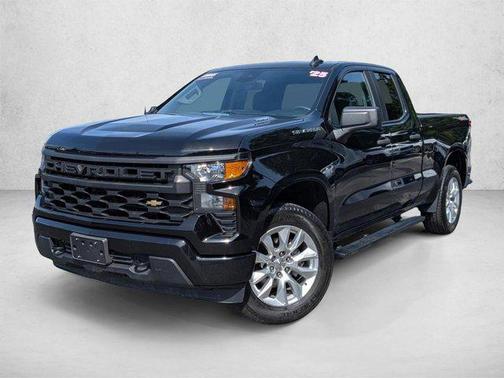 Black 2025 Chevrolet Silverado 1500 Custom