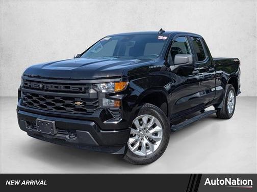 Black 2025 Chevrolet Silverado 1500 Custom
