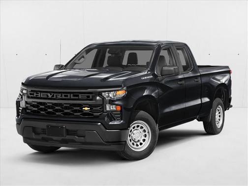 Black 2025 Chevrolet Silverado 1500 Custom