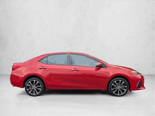 Barcelona Red Metallic 2017 Toyota Corolla SE